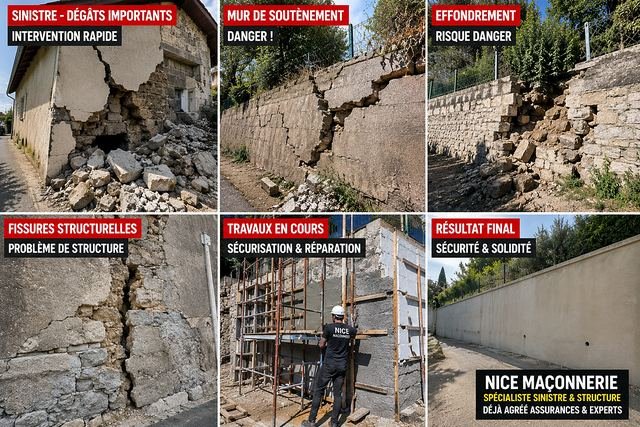 Réalisation de maçonnerie 21 · Nice et Côte d'Azur